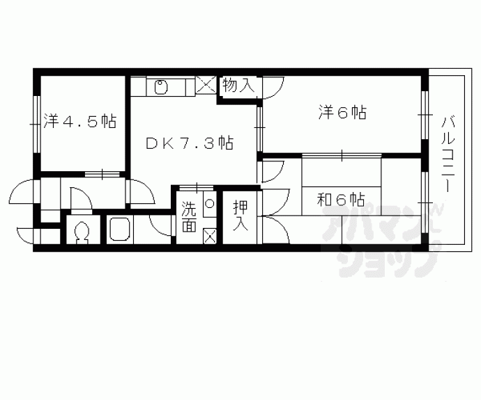 【サン・フォーレスト】間取