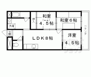 【シャトー深草セカンド】