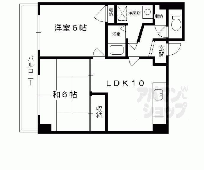 【ビラ・クレール】間取