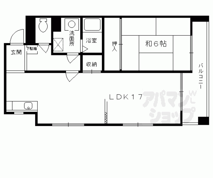 【ビラ・クレール】間取