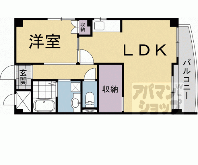 【メゾン・パサージュ】間取