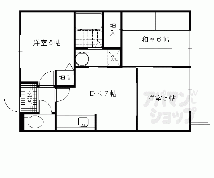 【ＧＯＯＤ　ＷＯＯＤ】間取