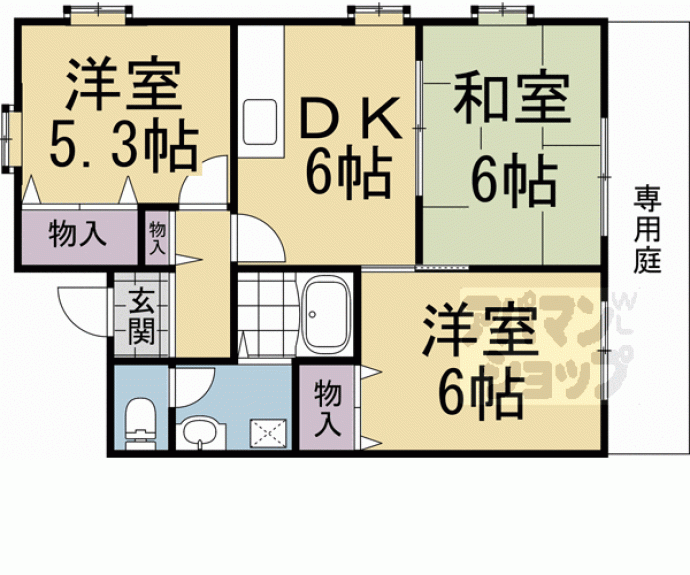 【ＧＯＯＤ　ＷＯＯＤ】間取