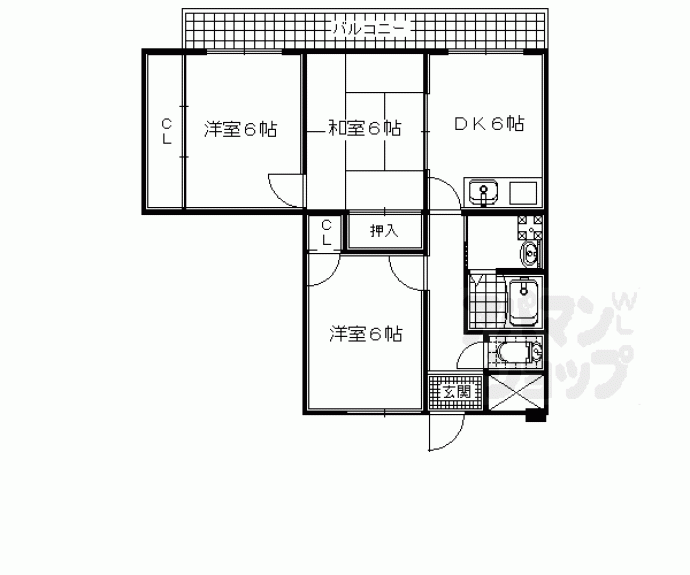 【ザ・メドゥズ】間取