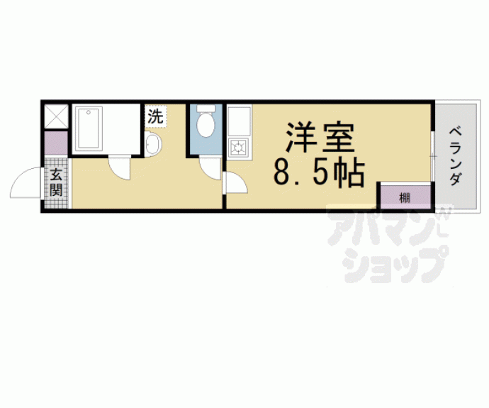 【メゾン・ＭＵＫＡＩＤＥ】間取