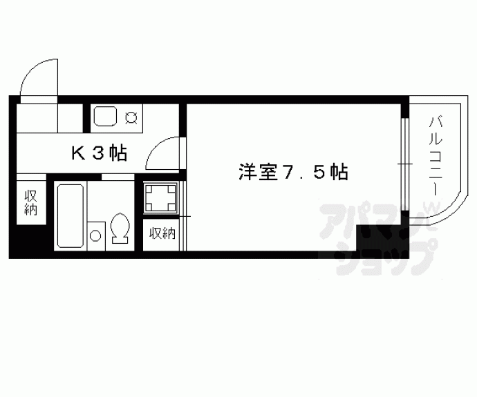 【メゾンブランシュ】間取