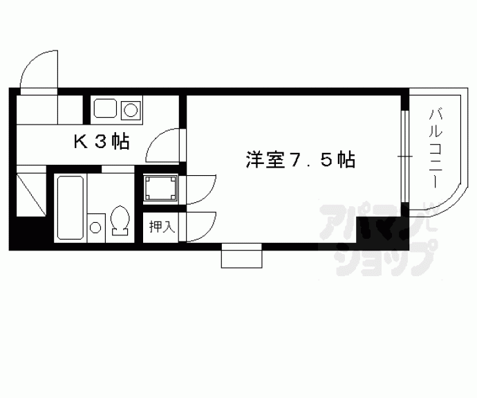 【メゾンブランシュ】間取