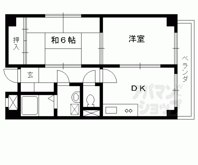 【アペルタス】間取