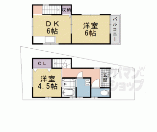 【篠町柏原川原垣内貸家】