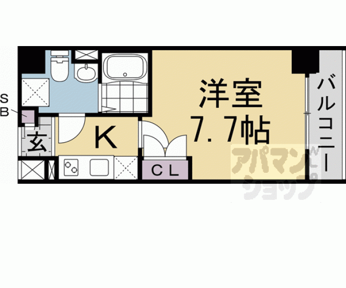 【ザ・パークレジデンス京都駅前】間取