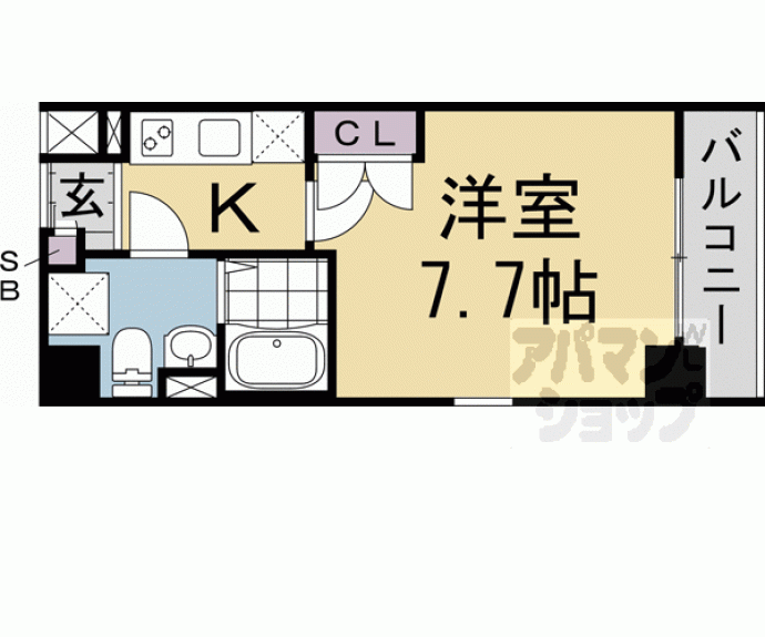 【ザ・パークレジデンス京都駅前】間取