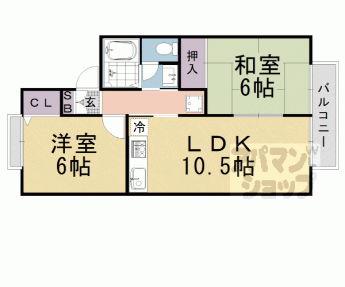 【インペリアルヒロセ】間取