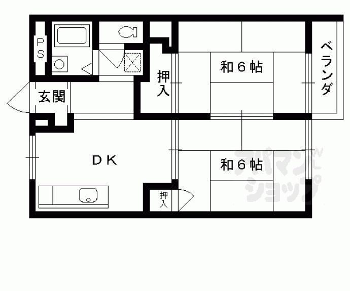 【ヴァンベール桂】間取