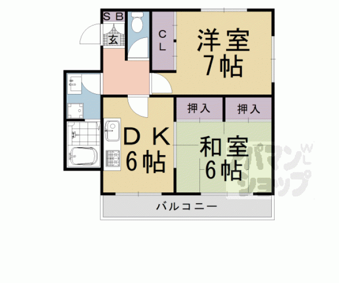 【ヴァンヴェール小泉】間取