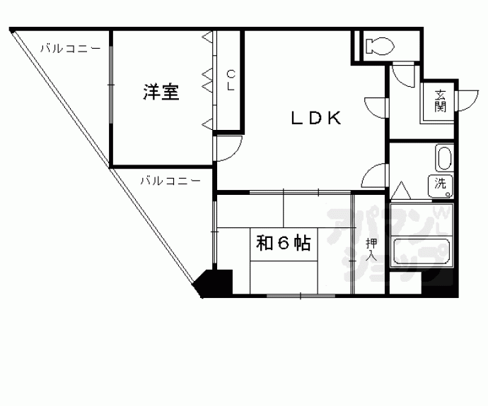 【エレスパ２４】間取