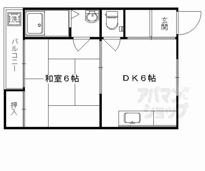 【メゾン山内】間取