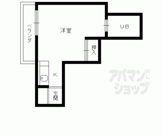 【カプチーノ川島】間取