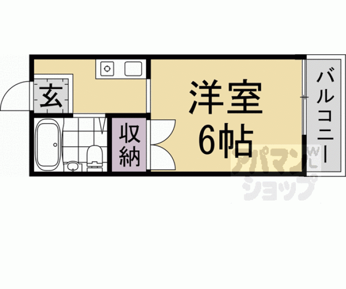 【クレハウスセゾン】間取