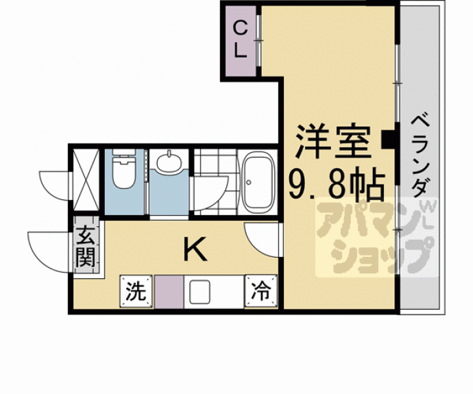 【グランデール・サン】間取