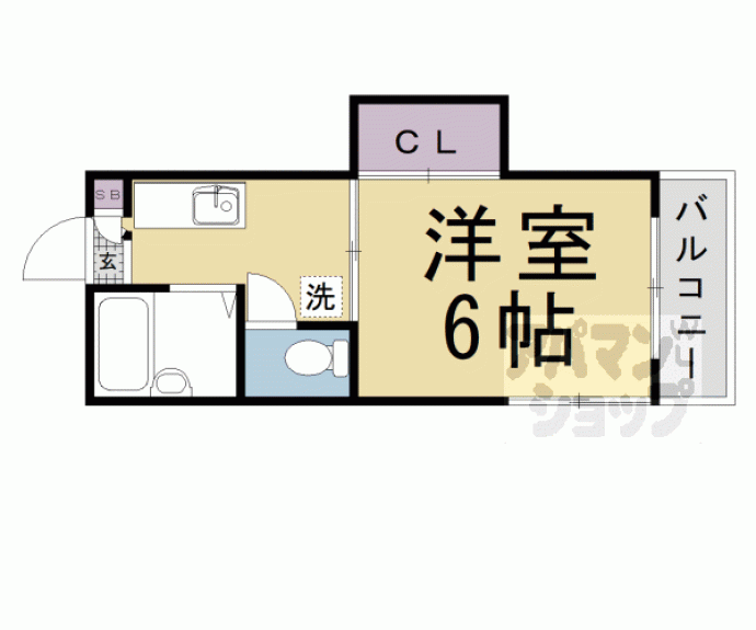 【コスモ桂】間取