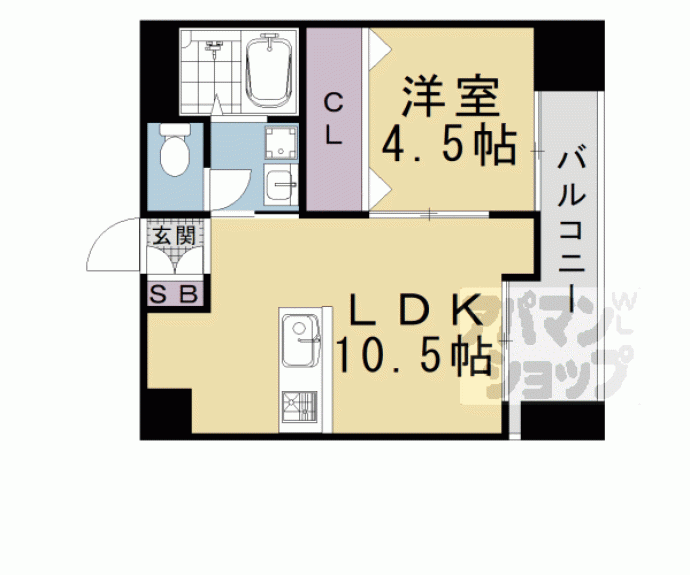 【リノステイ京都沓掛】間取