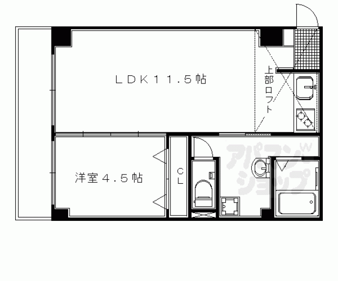 【リノステイ京都沓掛】間取