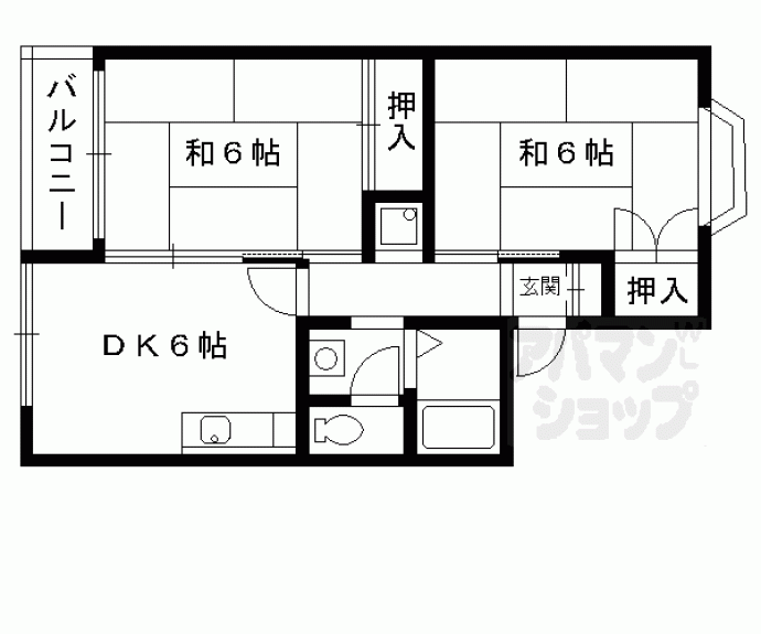 【スイートム松陽】間取