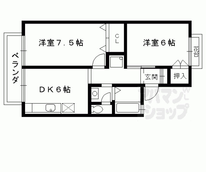 【セジュールワイ】間取