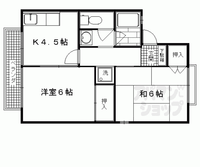 【セジュール吉】間取