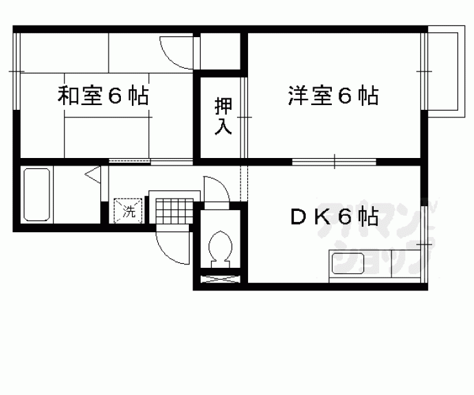 【セジュール笹川】間取