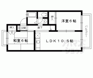 【セジュール山代上桂】