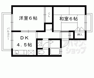 【セジュール山代上桂】