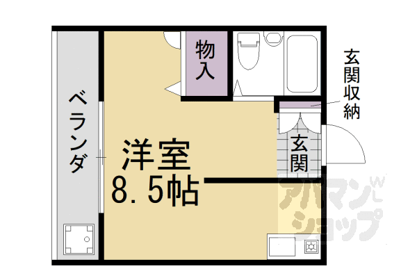 【La Paix】間取