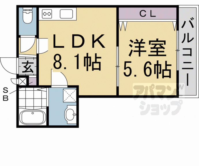 【ＣａｓａＷｏｏｄ壬生】間取