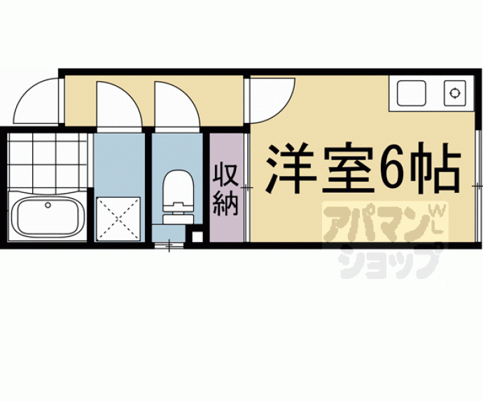 【Ｋレジデンス神宮丸太町】間取