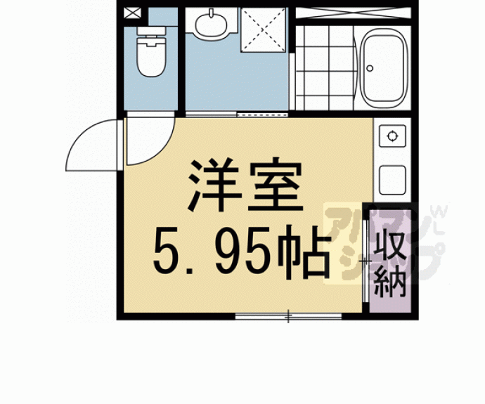 【Ｋレジデンス神宮丸太町】間取