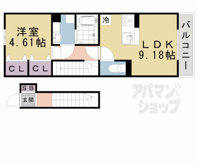 【Ａｎｄａｎｔｅ　Ｋｏｔｏｂｕｋｉ】間取