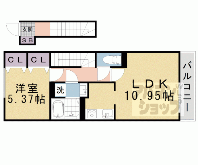 【Ａｎｄａｎｔｅ　Ｋｏｔｏｂｕｋｉ】間取