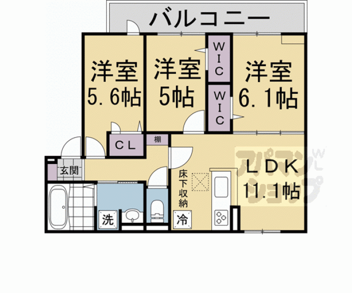【D-ROOM京都壬生】間取