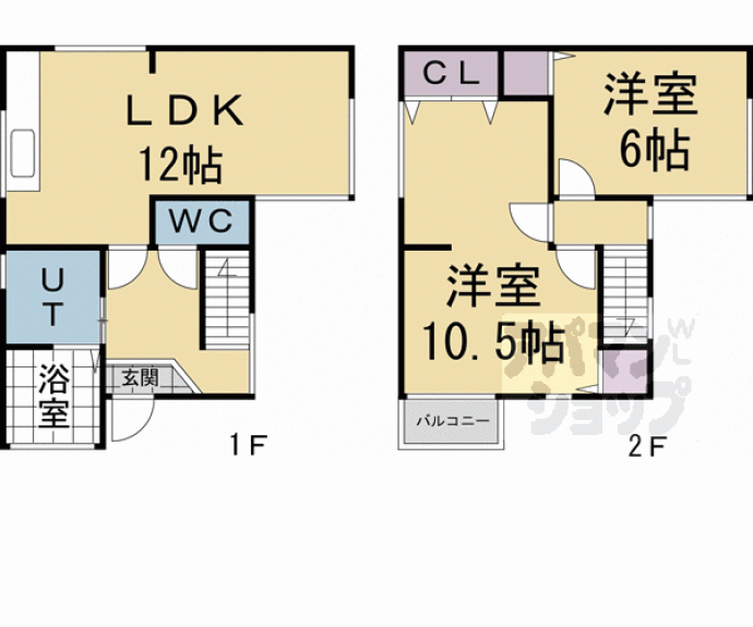 【宇治市宇治善法戸建】間取