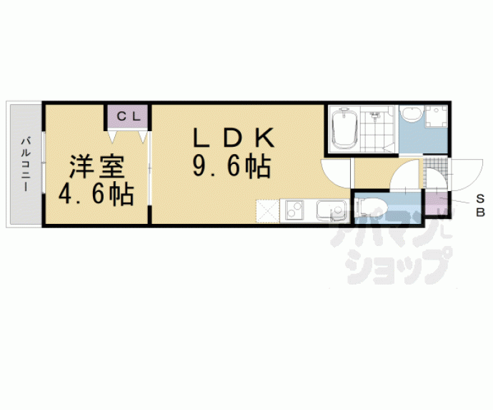 【菊岡家新町館】間取