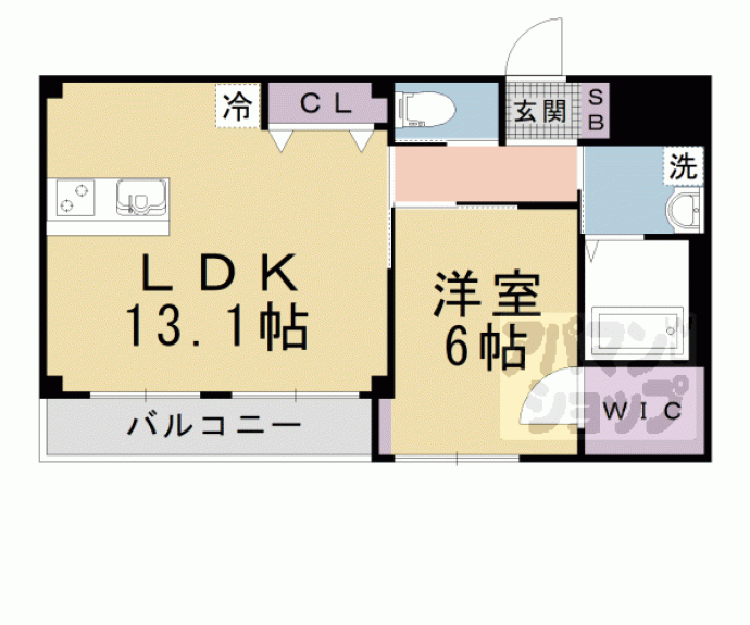 【フロンティア】間取