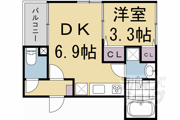 【ハーモニーテラス深草仙石屋敷町Ⅰ】