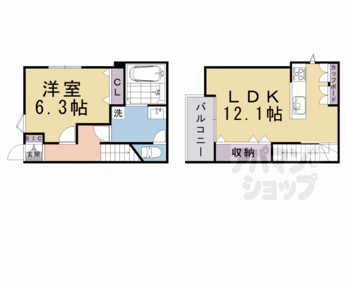 【プランドールＭＯＮＡ】間取