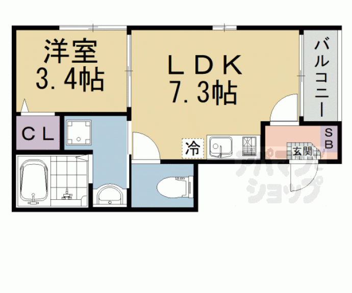 【ネクストホームレジデンス伏見】間取