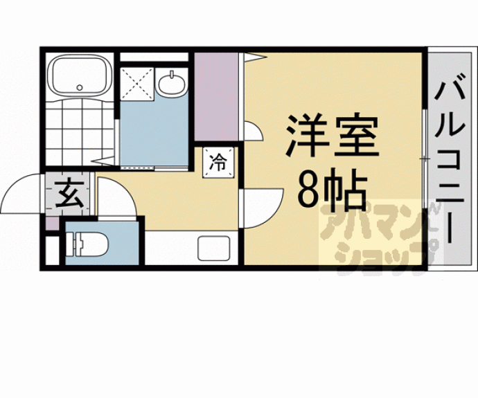 【ハイムフォレスト】間取