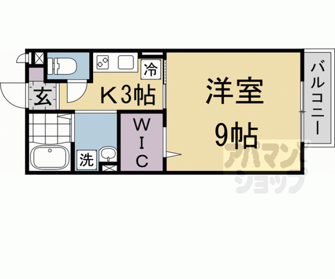 【ＪＵＭＥＩＲＡＨ　Ｃ棟】間取
