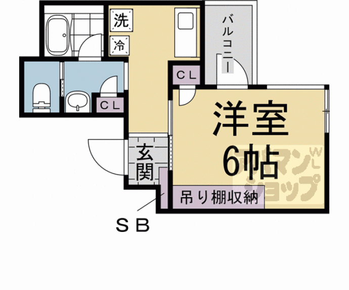 【ＭＥＲＣＡＤＯ京都】間取