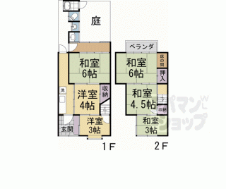 【上京区油橋詰町貸家】