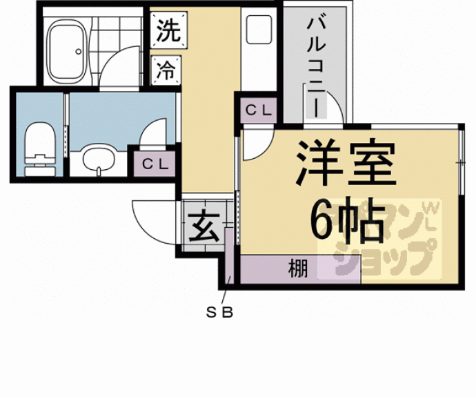 【ＭＥＲＣＡＤＯ京都】間取